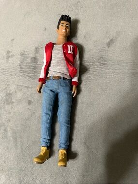 One Direction 1D Zayn Malik 2012 Hasbro 11” Doll Red Jacket